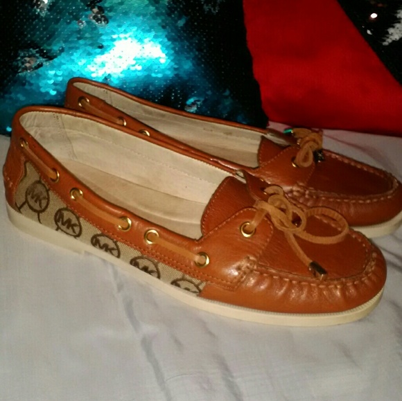 Michael Kors Shoes - Michael Kors Flats Shoes Logo Size 9.5